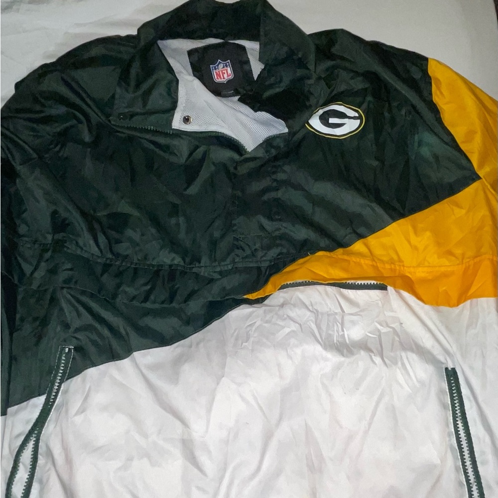 Vintage Greenbay Packer windbreaker